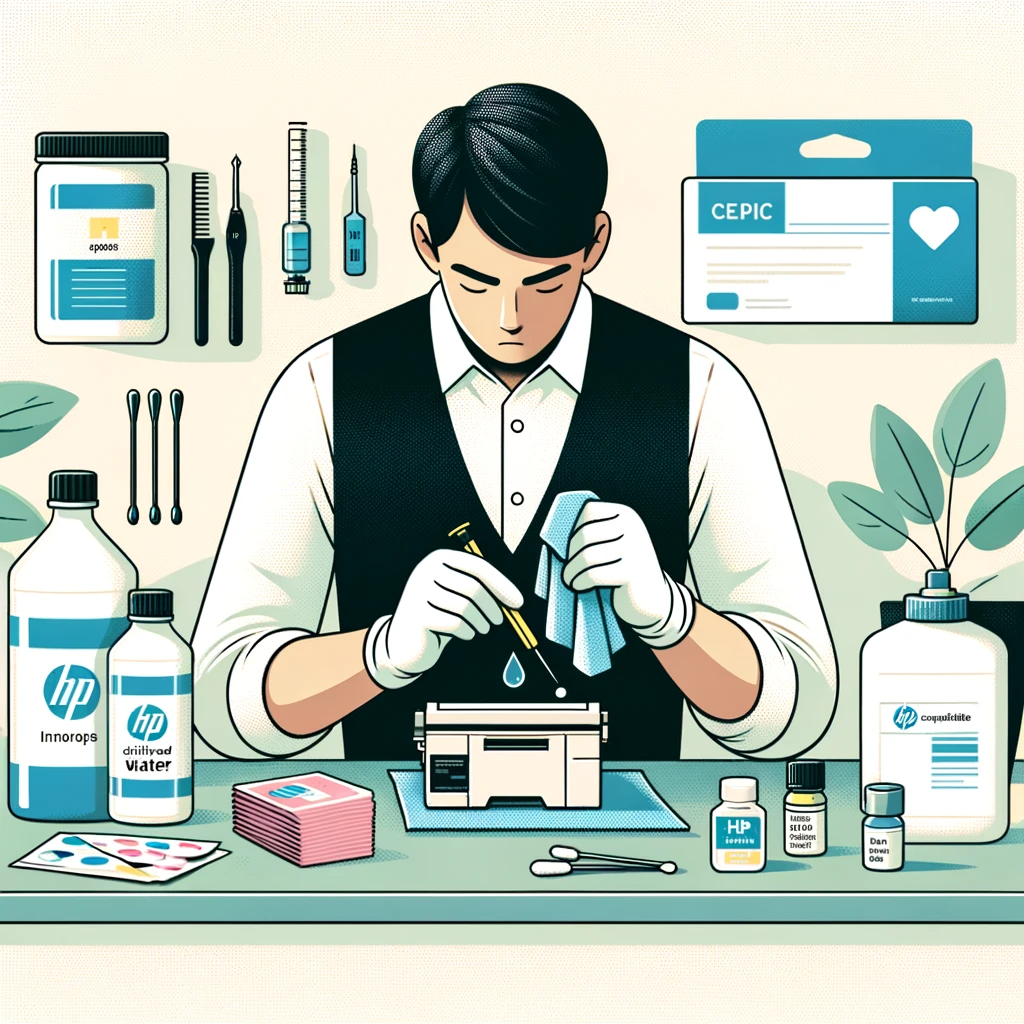 nettoyage les cartouches d'encre hp compatibles