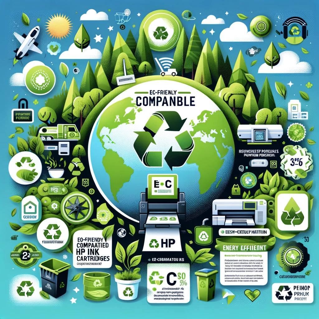 cartouche hp compatible - eco-friendly