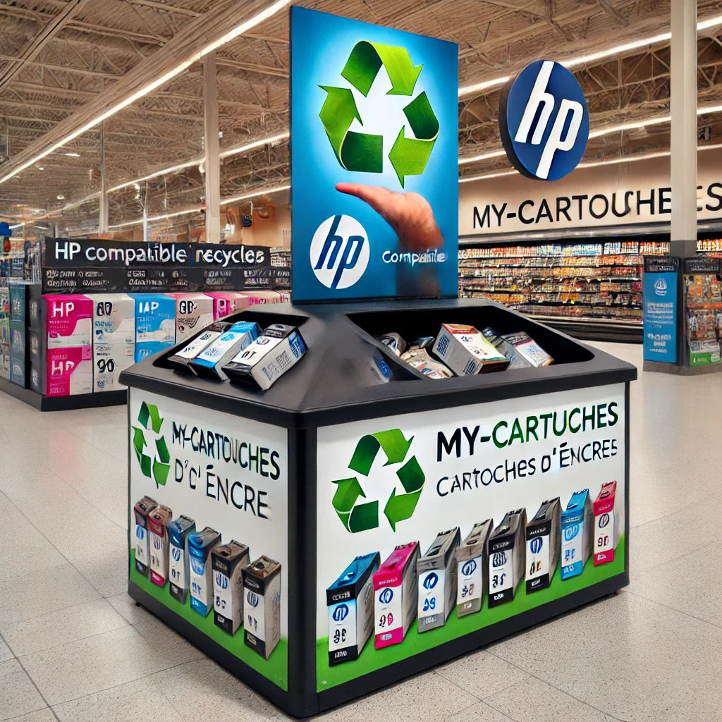 anciennes cartouches d'encre HP