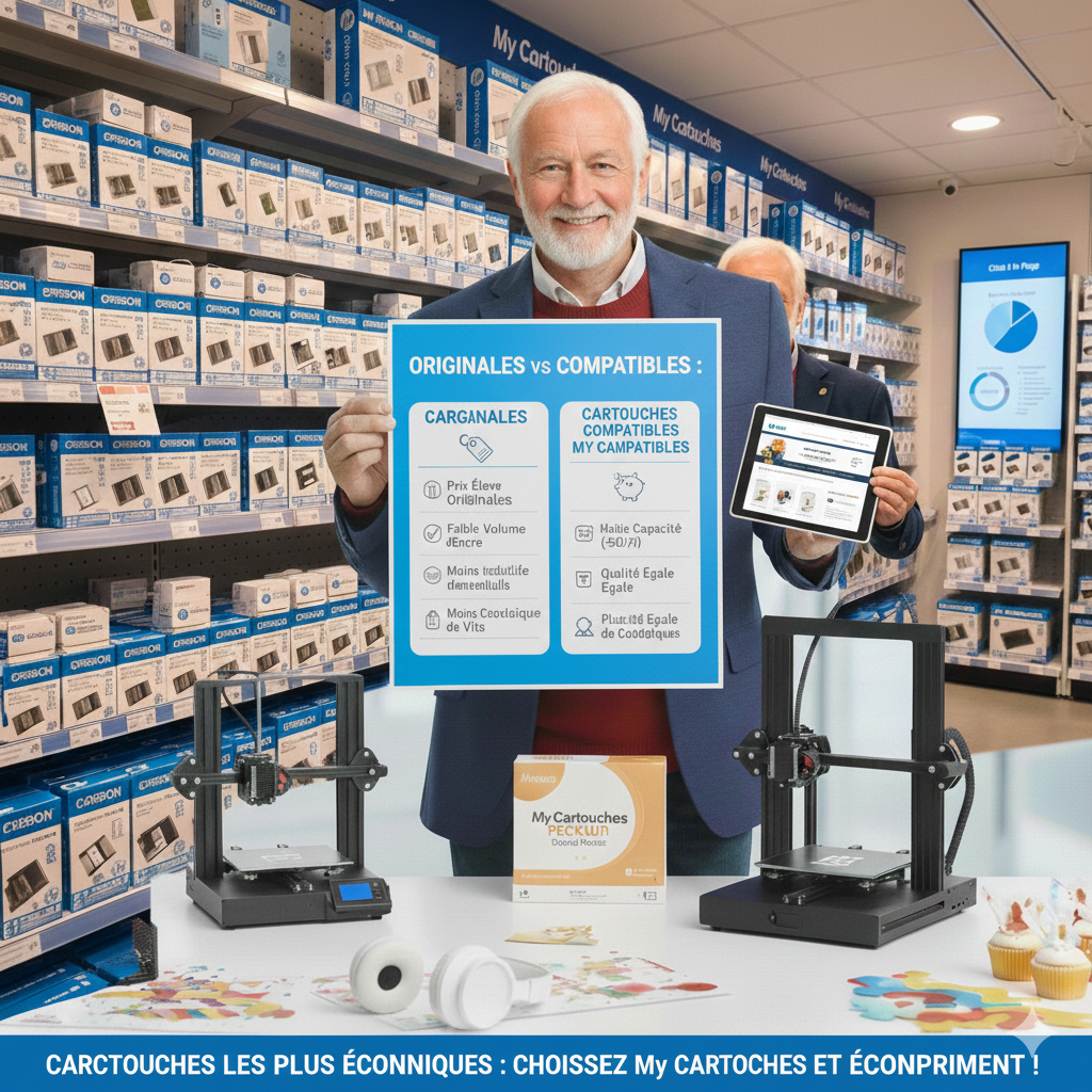 À la Recherche des Cartouches d'Encre les Plus Économiques : Originales vs Compatibles