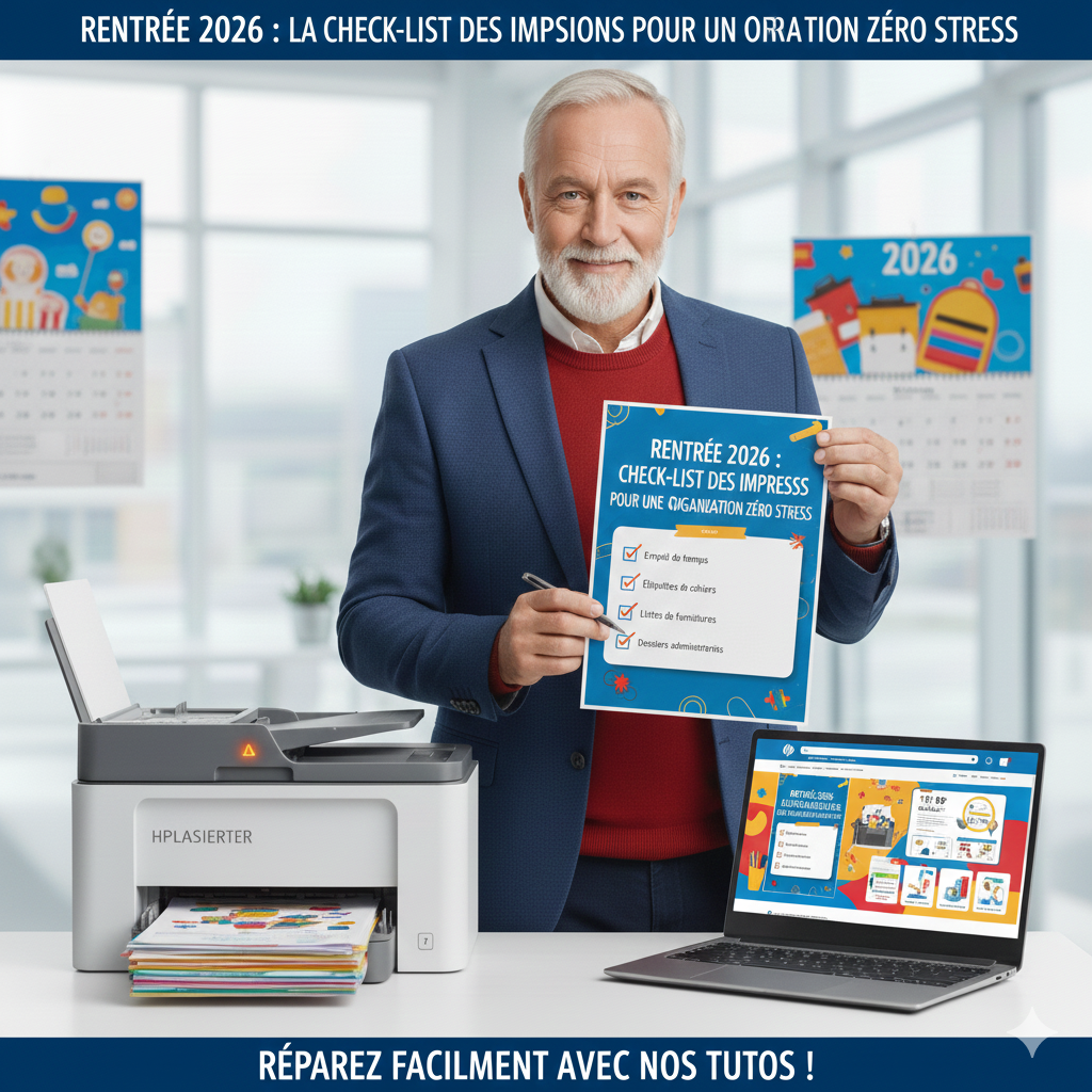 Rentrée 2026 : La Check-list ultime des impressions pour une organisation zéro stress