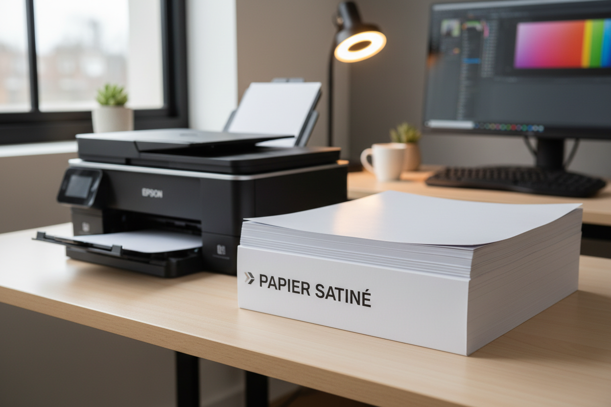 Pourquoi choisir un papier satiné pour vos impressions jet d’encre ?