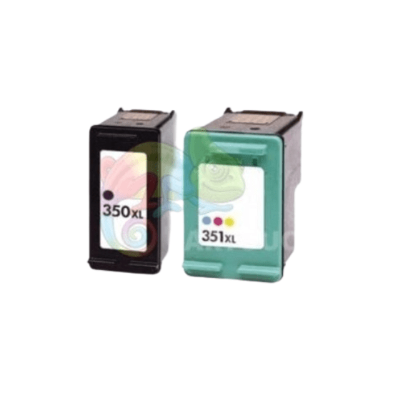 Cartouches D'encre Compatibles HP 350 XL & 351 XL - Pour Photosmart C2130, C4200, Neuf, Marque Encre4U