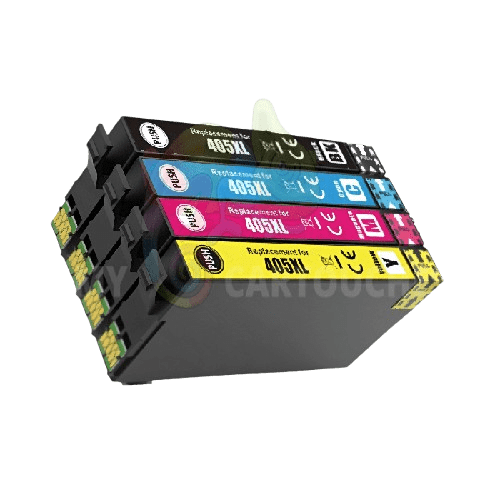 mycartouches Jet d'encre Pack de 4 Cartouches D'encre Epson ( VALISE ) 405 XL  Epson  Compatible