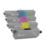 mycartouches Toner/Laser B.C.M.Y / COULEUR:3 000 Pages / C332/MC363 Pack de 4 Toners Laser  Compatible  Pour OKI C332-MC363