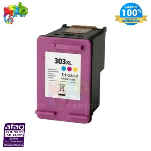 ✓ Cartouche compatible avec HP 303XL (T6N03AE) couleur couleur couleur en  stock - 123CONSOMMABLES