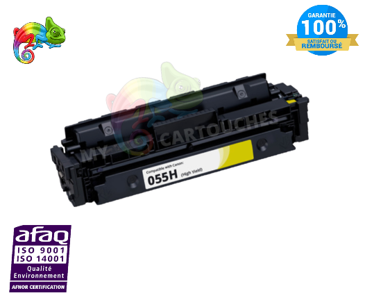Toner Laser  Canon 055H Yellow Compatible