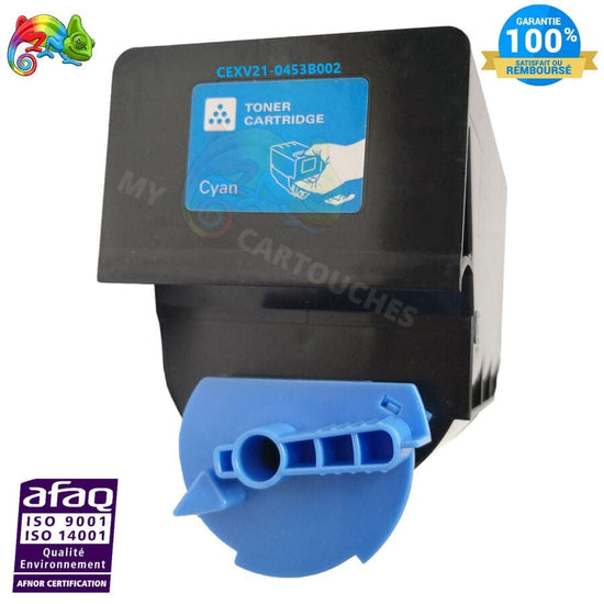 mycartouches Toner/Laser Toner Laser CANON CEXV-21 Cyan CANON 0453B002 Compatible