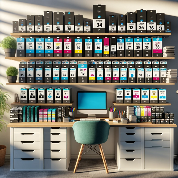 Astuce de stockage : Comment prolonger la durée de vie de vos cartouches d'encre HP compatibles