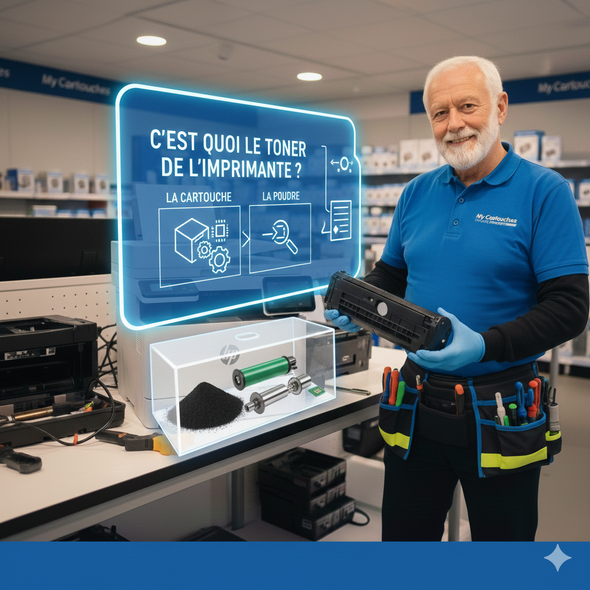 Qu'est-ce qu'un Toner d'Imprimante et Comment Ça Marche ?