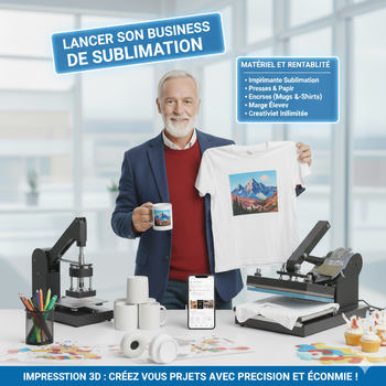 Comment lancer son business de personnalisation par sublimation en 2026 ?