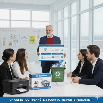 Recyclage de Cartouches en Entreprise : Que dit la loi et comment faire ?