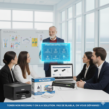 Pourquoi mon imprimante ne reconnaît pas le toner compatible (et comment régler ça) ?