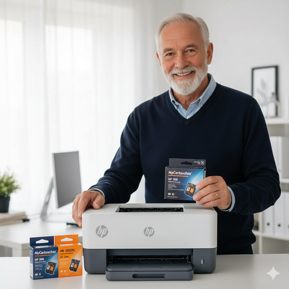 Quelle référence de cartouche choisir pour l'imprimante HP DeskJet 2710 ?