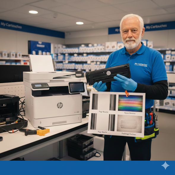 Comment Résoudre les Problèmes d'Impression Juste Après un Changement de Toner ?