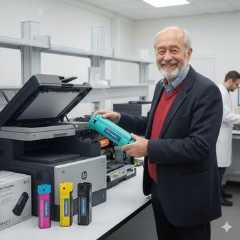 Dans quel ordre faut-il installer ses 4 toners laser couleur ?