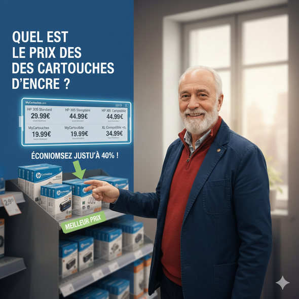 Quel est le vrai prix des cartouches d'encre en 2026 ?