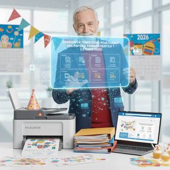 Combien de temps devez-vous garder vos papiers administratifs ? (Le Guide 2026)