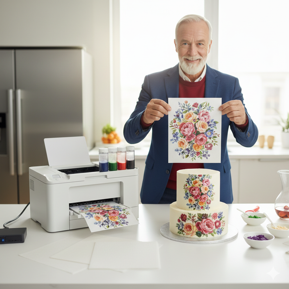 Tout savoir sur l'impression alimentaire : Matériel, Papier et Précautions