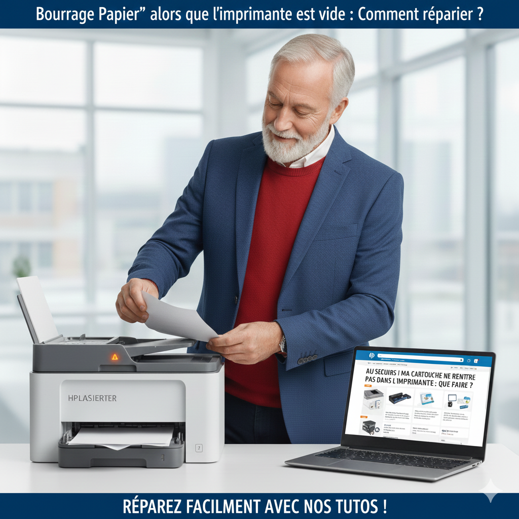 Bourrage papier sans papier ? Comment régler une fausse alerte