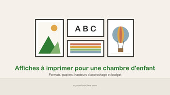 Idées d'affiches à imprimer pour personnaliser une chambre d'enfant