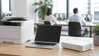 Équiper son bureau professionnel : la fibre dédiée entreprise, aussi essentielle que votre imprimante