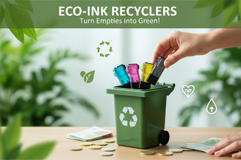 Le rachat de cartouches d’encre vides pour recyclage : une astuce simple économique et écologique