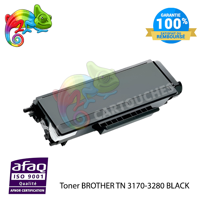 Toner Laser pour Brother TN 3170 - 3280 Black Compatible