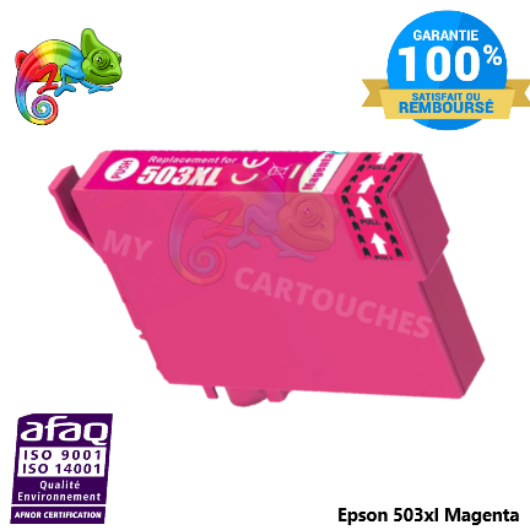 Cartouche D'encre Epson 503 XL Magenta ( piments ) Epson 503 Compatible