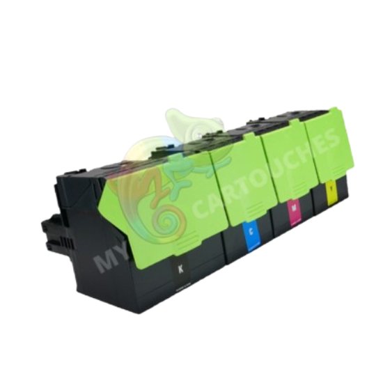 Toner laser compatible avec Lexmark CS310 Pack 702