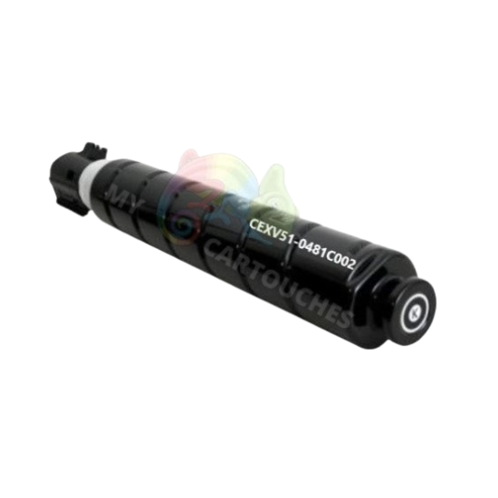 Toner Laser CANON CEXV-51 Noir CANON 0481C002 Compatible