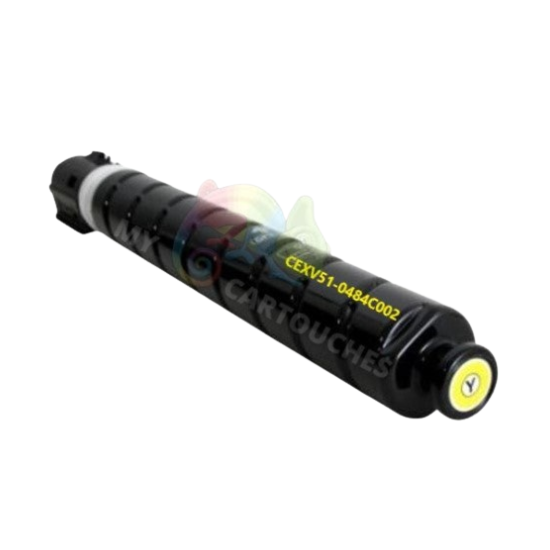 Toner Laser CANON CEXV-51 Jaune CANON 0484C002 Compatible