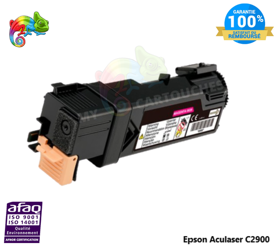 Toner Compatible Pour Epson Aculaser C2900 Magenta
