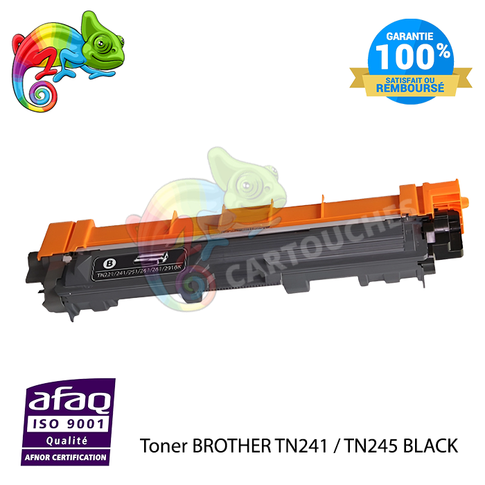 Toner Laser Brother TN 241/245 noir compatible