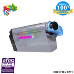 Toner Laser Magenta Compatible Pour OKI C 710 / C 711 ( 44318606 )
