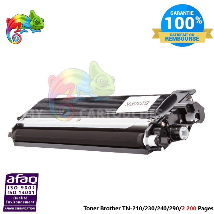 Toner Laser Pour Brother TN 210/ 230 black compatible