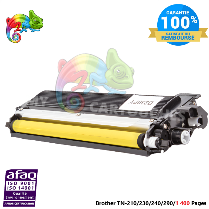 Toner Laser Brother TN 210/ 230 Yellow  Brother Toner Laser compatible