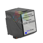 MyCartouches machine à affranchir Bleu / 84ml / 7210584H Cartouche Bleu Postal Compatible Neopost IS350