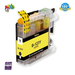 mycartouches Jet d'encre Yellow / 800 PAGES / 10 ML / B123Y Cartouche Brother LC-123 XL Jaune — DCP-J132W, DCP-J152W