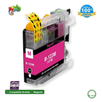 mycartouches Jet d'encre Magenta / 800 PAGES / 10 ML / B123M Cartouche Brother LC-123 XL Magenta — DCP-J552DW, MFC-J470DW