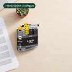 mycartouches Jet d'encre Black / 800 PAGES / 20 ML / B123BK Cartouche Brother LC-123 XL Noir — DCP-J552DW, MFC-J470DW