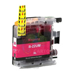 mycartouches Jet d'encre Magenta / 15 ML / 1500 pages / C8B22UM /  LC22UM Cartouche Brother LC-22UM XL Magenta: Brother DCP-J785DW, MFC-J985DW