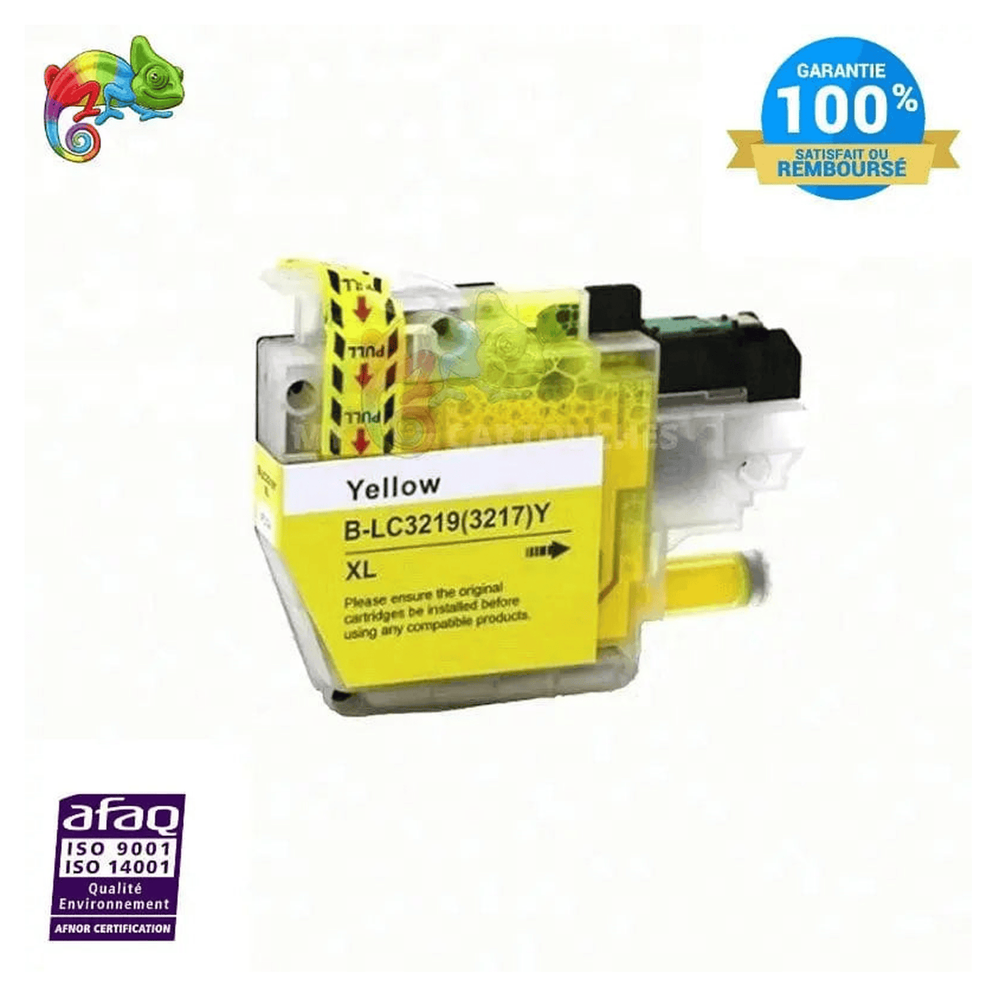 mycartouches Jet d'encre Yellow / 1500 PAGES / 20 ML / B3219Y Cartouche Brother LC-3217/3219 XL Jaune — MFC-J5330DW, MFC-J6530DW