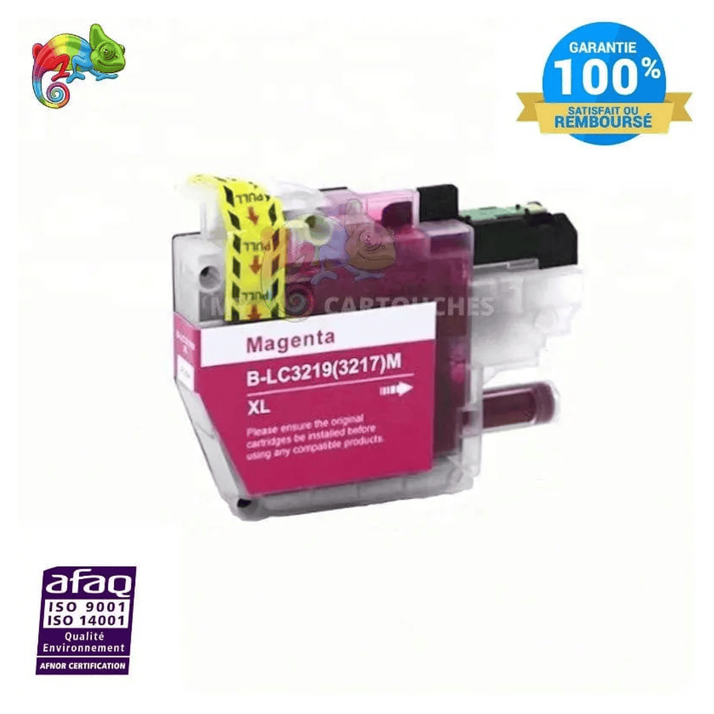 mycartouches Jet d'encre Magenta / 1500 PAGES / 20 ML / B3219M Cartouche Brother LC-3217/3219 XL Magenta — MFC-J5330DW, MFC-J6530DW