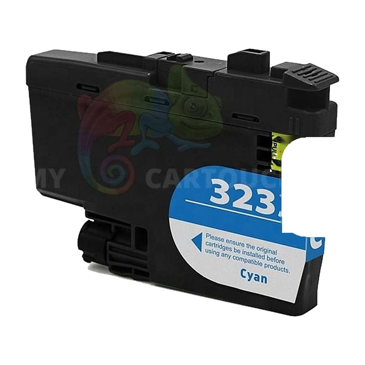 mycartouches Jet d'encre Cyan / 16.4 ML / 1500 pages / C8B3233C /  LC3233C Cartouche Brother LC-3233 Cyan: Brother DCP-J1100DW, MFC-J1300DW