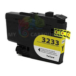 mycartouches Jet d'encre Yellow / 16.4 ML / 1500 pages / C8B3233Y /  LC3233Y Cartouche Brother LC-3233 Jaune: Brother DCP-J1100DW, MFC-J1300DW