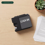 My Cartouches Jet d'encre Noir / 750 Pages Cartouche Brother LC-424 Noir: DCP-J1200DW