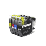 mycartouches Pack B/C/M/Y Cartouche D'encre BROTHER LC-3217/3219 XL Brother LC-3217/3219 Pack de 5 Cartouches Compatibles