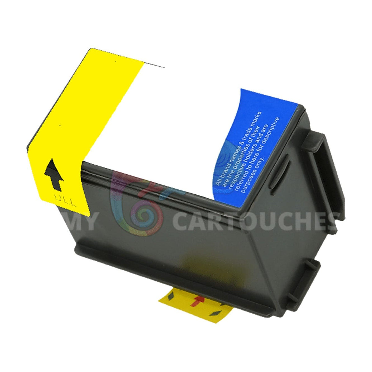 MyCartouches machine à affranchir Bleu / 35ml / 793-5BI Cartouche d'Encre Compatible Bleu Postal Pitney Bowes 793 (793-5BI) pour Machines à Affranchir DM100 et DM200