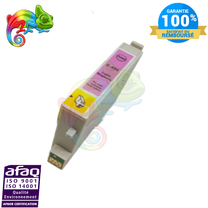 mycartouches Jet d'encre Cartouche D'encre EPSON 0486 Light Magenta Epson Compatible